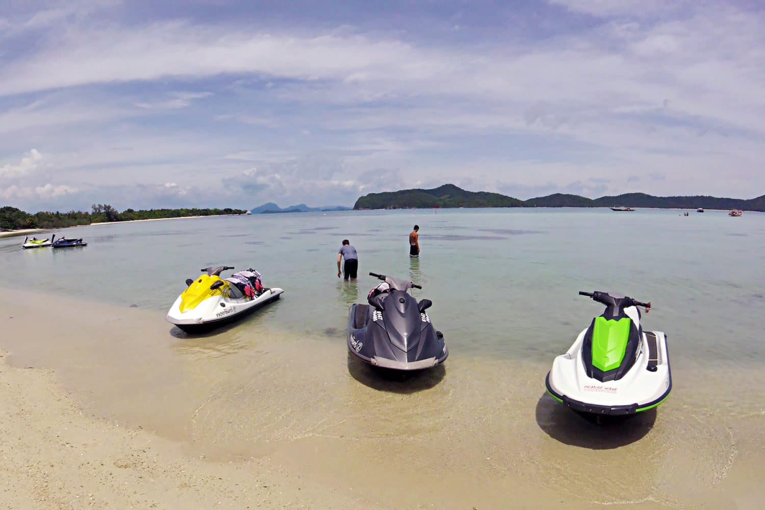 JetSki Safari Jetskis on the Beach